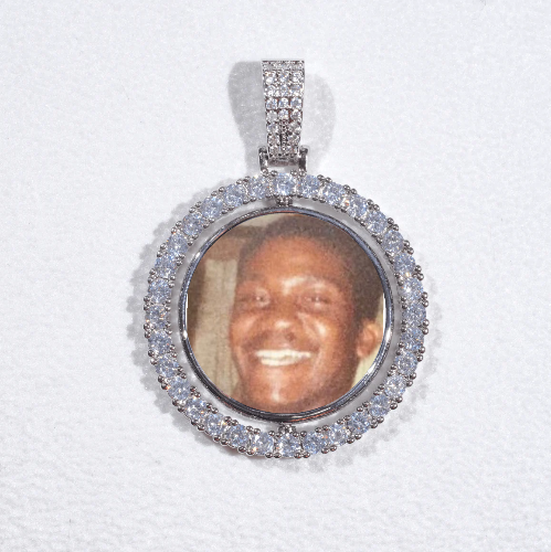 3D Spinning 2-Faced Custom Picture Pendant