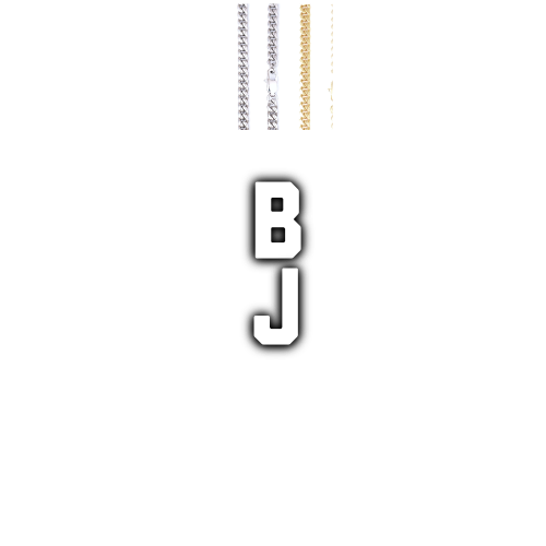 Custom Letters Baguette Two Layer Necklace