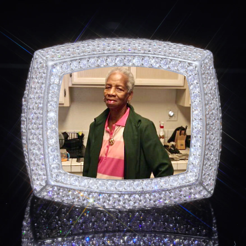 3D CUSTOM PICTURE ICED RING