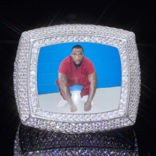 3D CUSTOM PICTURE ICED RING