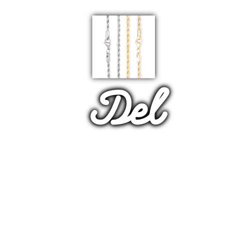 Script Custom Letter Necklace