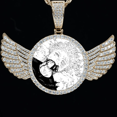 CUSTOM PICTURE PENDANT STYLE-4