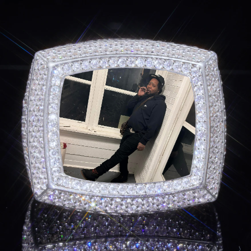 3D CUSTOM PICTURE ICED RING