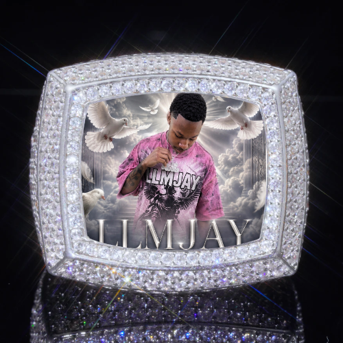 3D CUSTOM PICTURE ICED RING