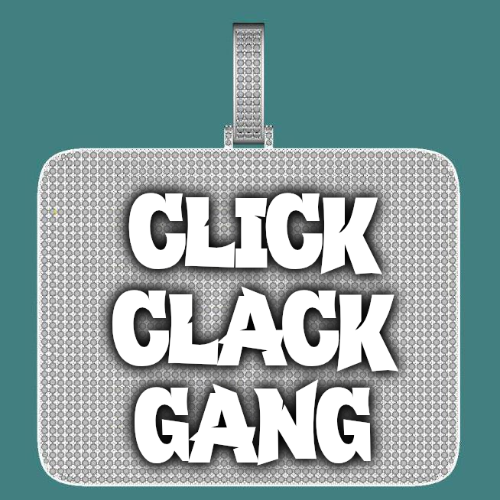 CUSTOM LETTER NECKLACE 3D BIG SQUARE