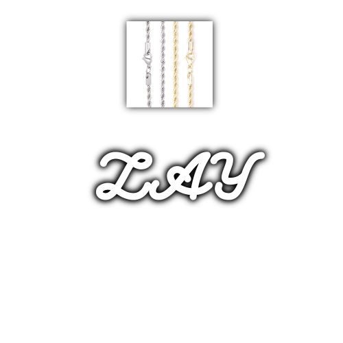 Script Custom Letter Necklace