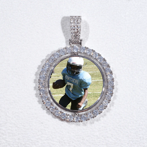 3D Spinning 2-Faced Custom Picture Pendant