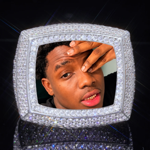3D CUSTOM PICTURE ICED RING