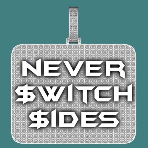 CUSTOM LETTER NECKLACE 3D BIG SQUARE