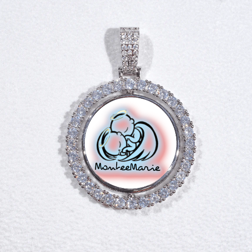 3D Spinning 2-Faced Custom Picture Pendant