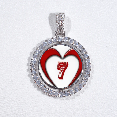 3D Spinning 2-Faced Custom Picture Pendant