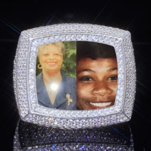 3D CUSTOM PICTURE ICED RING