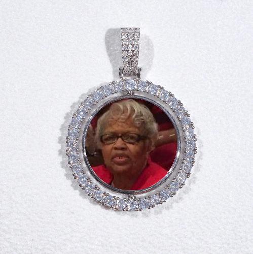 3D Spinning 2-Faced Custom Picture Pendant