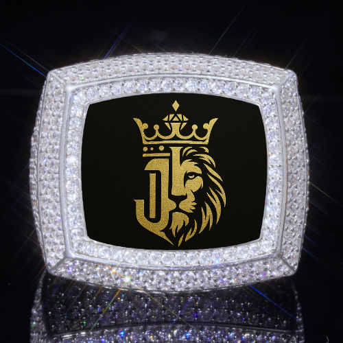 3D CUSTOM PICTURE ICED RING