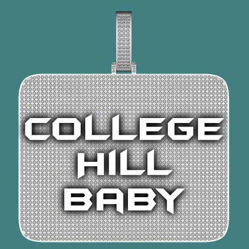 CUSTOM LETTER NECKLACE 3D BIG SQUARE