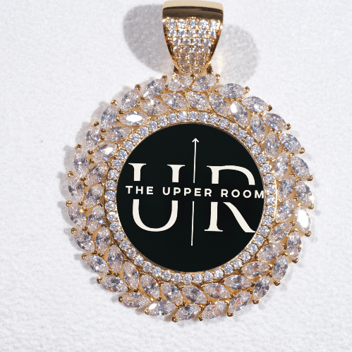 Large 3D Wheat Ear Custom Picture Pendant