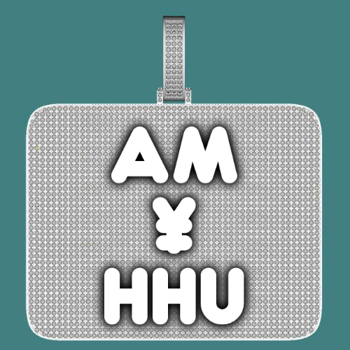 CUSTOM LETTER NECKLACE 3D BIG SQUARE