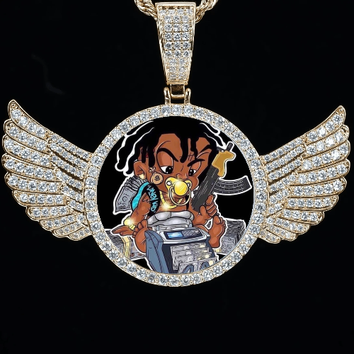 CUSTOM PICTURE PENDANT STYLE-4