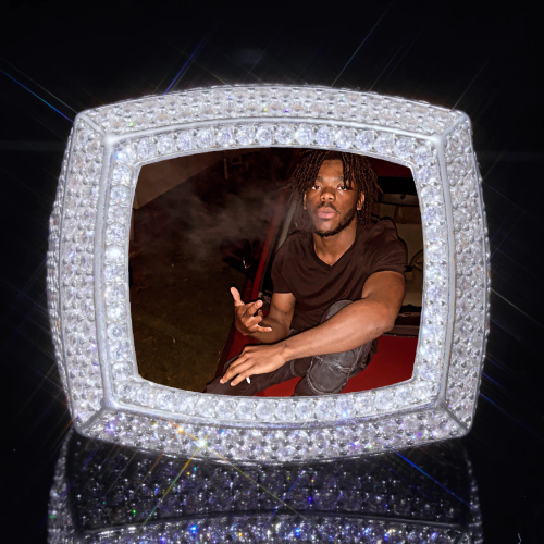 3D CUSTOM PICTURE ICED RING
