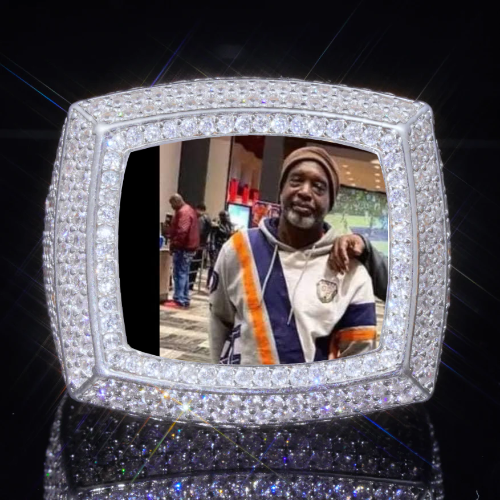 3D CUSTOM PICTURE ICED RING