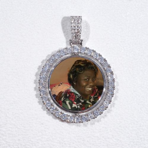3D Spinning 2-Faced Custom Picture Pendant