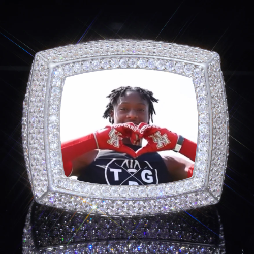 3D CUSTOM PICTURE ICED RING