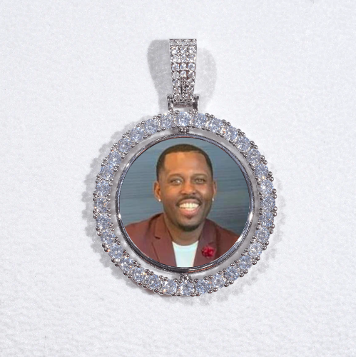 3D Spinning 2-Faced Custom Picture Pendant