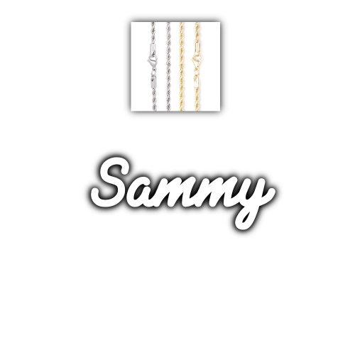 Script Custom Letter Necklace