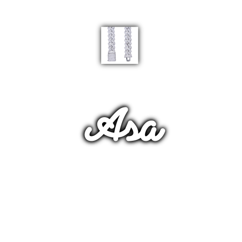 Script Custom Letter Necklace