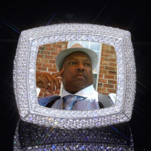 3D CUSTOM PICTURE ICED RING