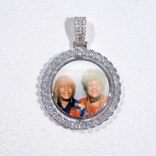 3D Spinning 2-Faced Custom Picture Pendant