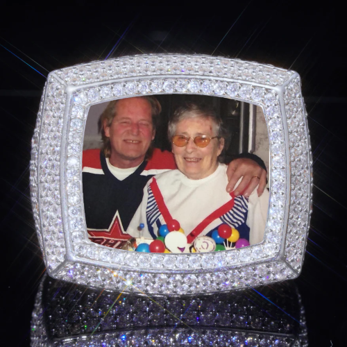 3D CUSTOM PICTURE ICED RING