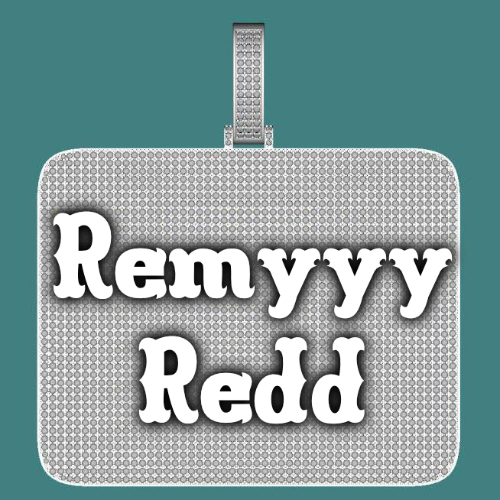CUSTOM LETTER NECKLACE 3D BIG SQUARE