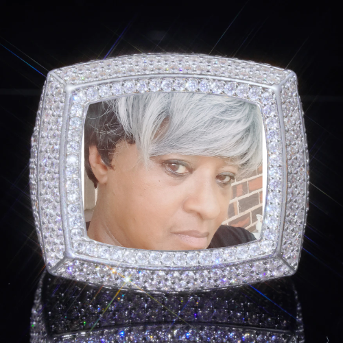 3D CUSTOM PICTURE ICED RING