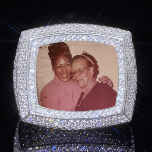 3D CUSTOM PICTURE ICED RING