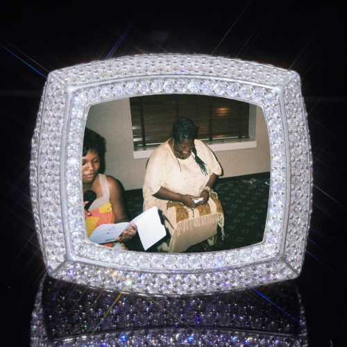 3D CUSTOM PICTURE ICED RING