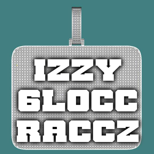 CUSTOM LETTER NECKLACE 3D BIG SQUARE