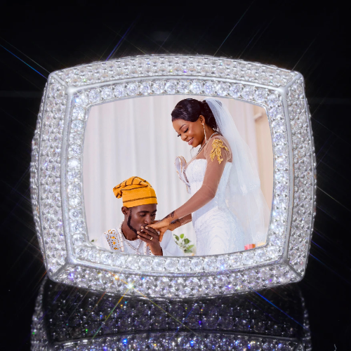 3D CUSTOM PICTURE ICED RING