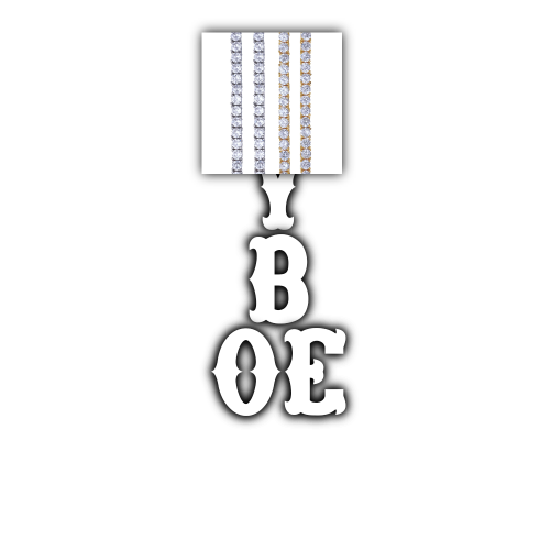 Custom Letters Freibeuter Font Necklace