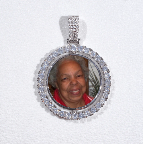 3D Spinning 2-Faced Custom Picture Pendant