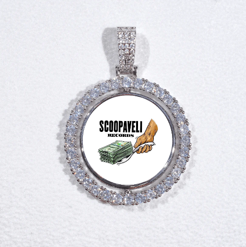 3D Spinning 2-Faced Custom Picture Pendant