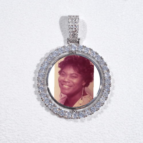 3D Spinning 2-Faced Custom Picture Pendant