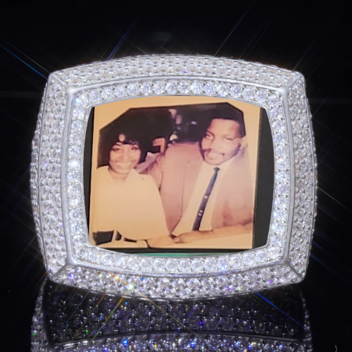 3D CUSTOM PICTURE ICED RING