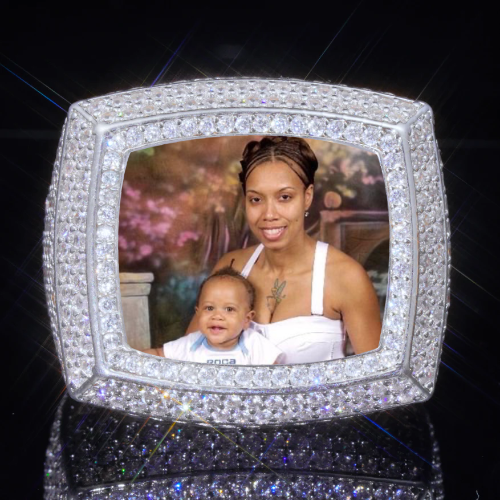 3D CUSTOM PICTURE ICED RING