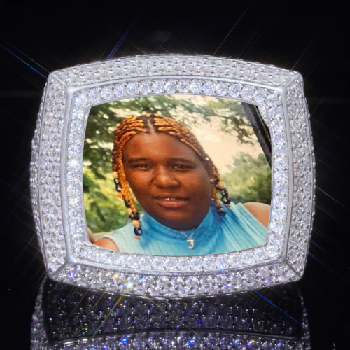 3D CUSTOM PICTURE ICED RING
