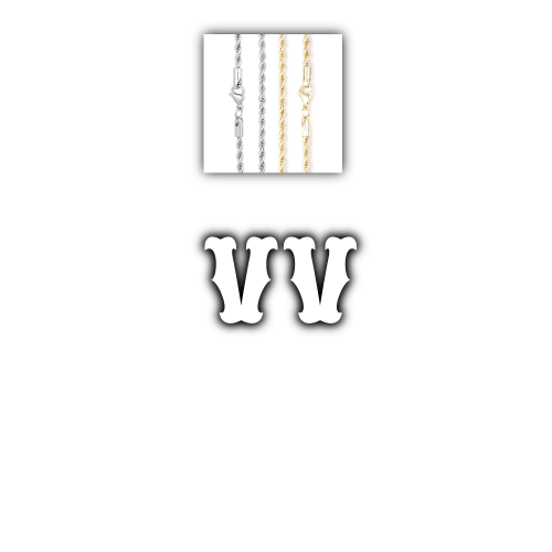 Custom Letters Freibeuter Font Necklace