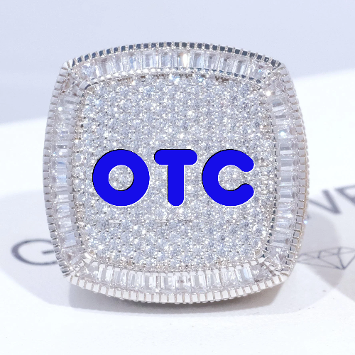 CUSTOM LETTER 3D ICED RING