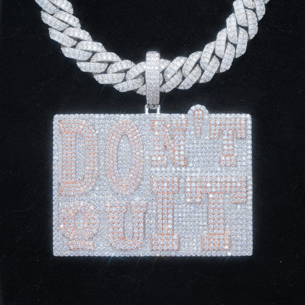Don't Quit ICED NECKLACE