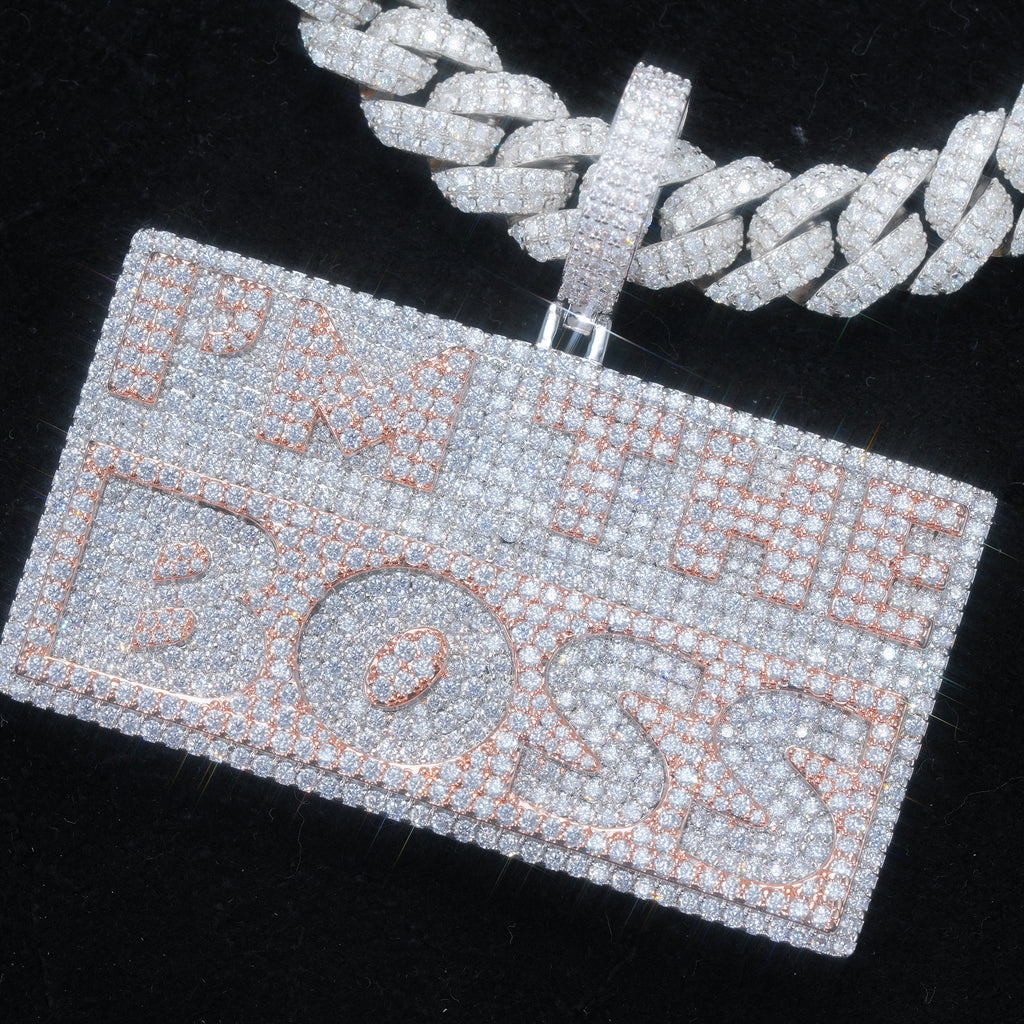BOSS ICED NECKLACE