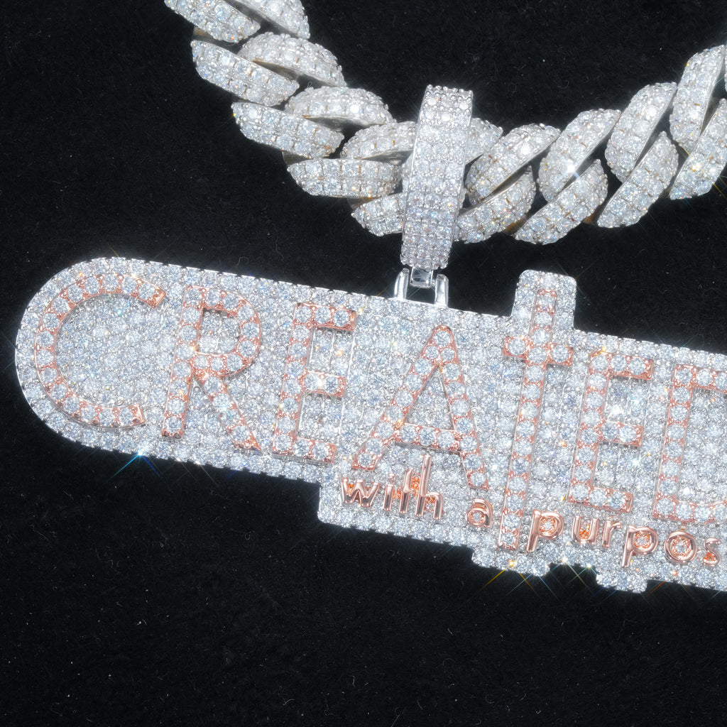 Created ICED NECKLACE